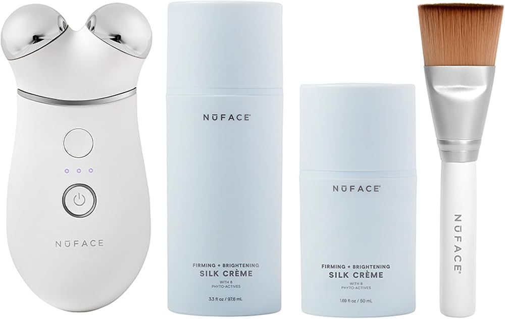 NuFACE Trinity+ Smart Advanced Facial Toning Routine, Microcurrent Device to Tone, Sculpt and Lif... | Amazon (US)