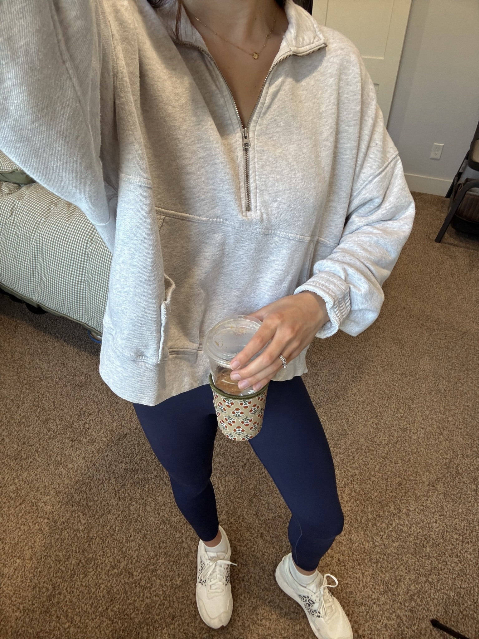 Coffee run!!!
#ltkaerie #ltknewbalance 

#LTKSeasonal #LTKShoeCrush #LTKActive