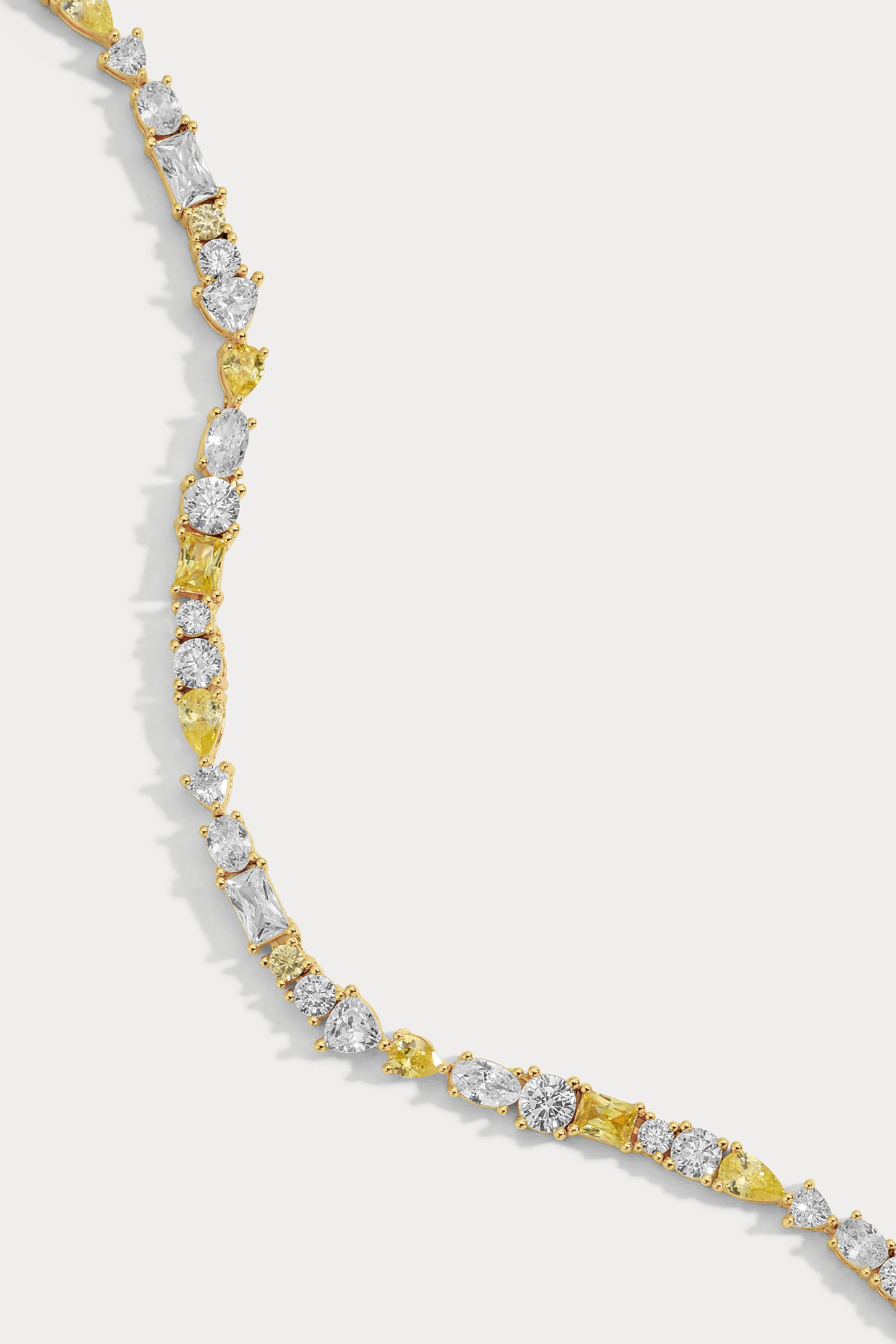 Yellow Sapphire Mavis Tennis Bracelet | Lili Claspe
