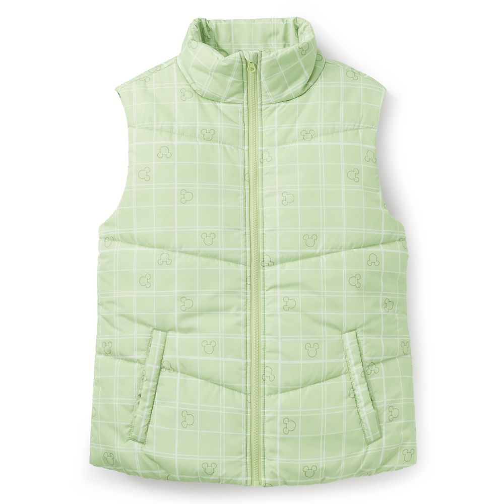 Mickey Mouse Icon Puffy Vest for Women | Disney Store