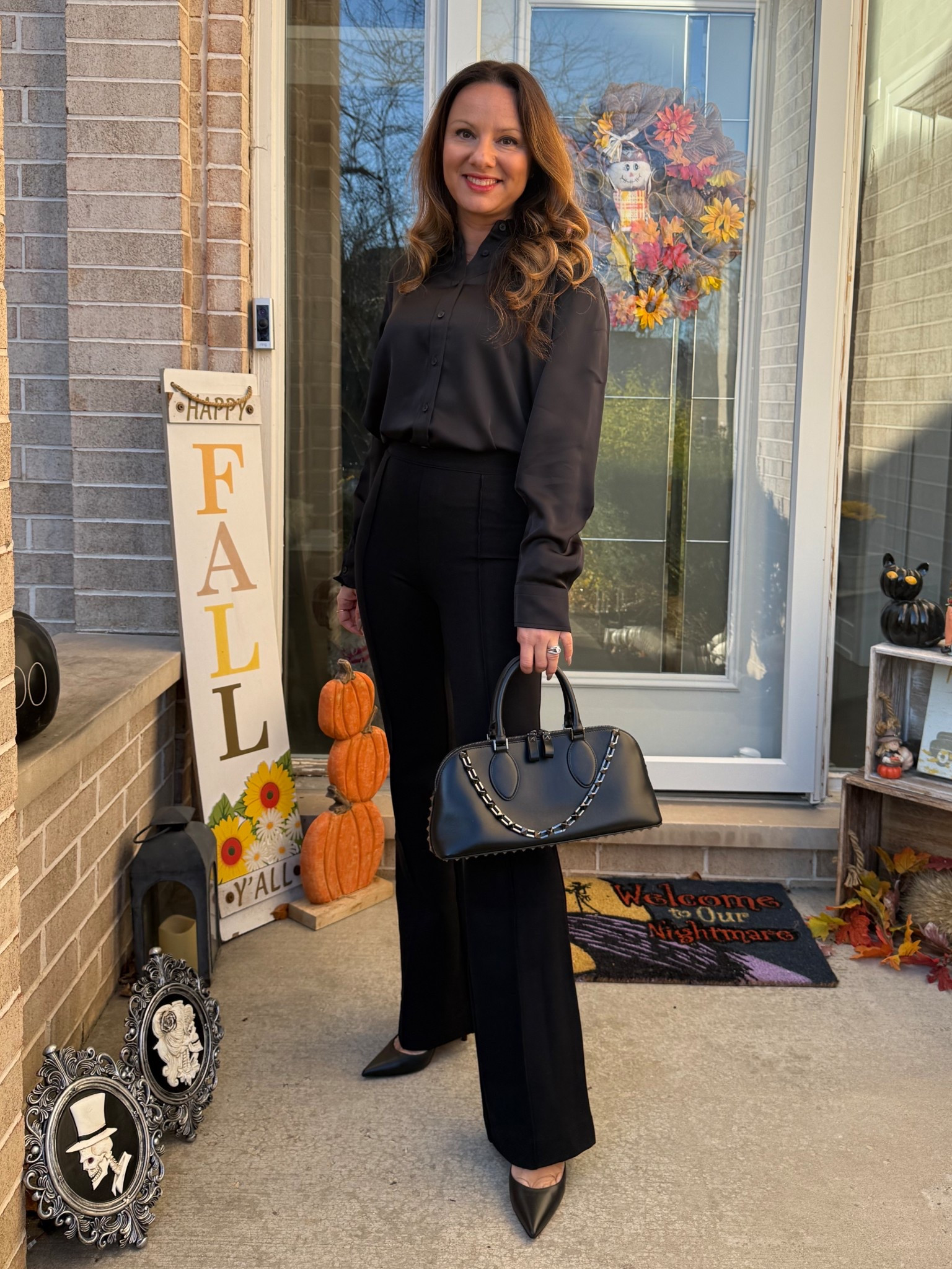 Monday power fit-check! 

Ever start out the workweek feeling confident? Today, thanks to this look, I do! 

Woke up feeling a bit uneasy, instantly knew that meant I’ve got to tackle my Monday meetings in an outfit that makes me feel confident! 

Scored this entire look from @SPANX and am so grateful for it giving me exactly what I needed, today! 

The pants run in all 3 sizes-regular, short and petite! Super cute and elegant! 

What do you wear to give you that Monday morning boost? 

#SpanxPartner 

#LTKFindsUnder100 #LTKWorkwear #LTKdayinmylife