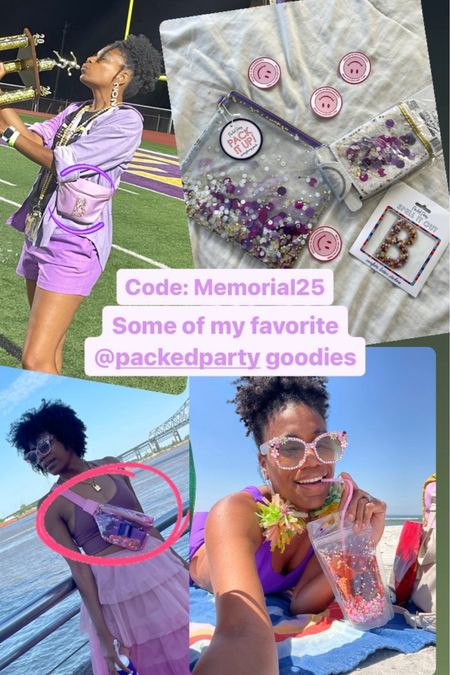 Glitter letter sticker +
Purple confetti pouch +
Can holder +
Pink confetti Fanny +
Glitter drink pouch
Code: Memorial25
