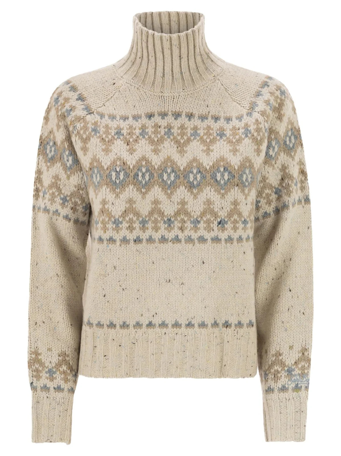 Mc2 Saint Barth Myra Fair Isle Jumper | Cettire Global