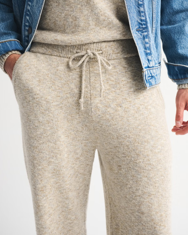 Men's Baggy Open-Hem Sweater Pant | Men's Bottoms | Abercrombie.com | Abercrombie & Fitch (US)