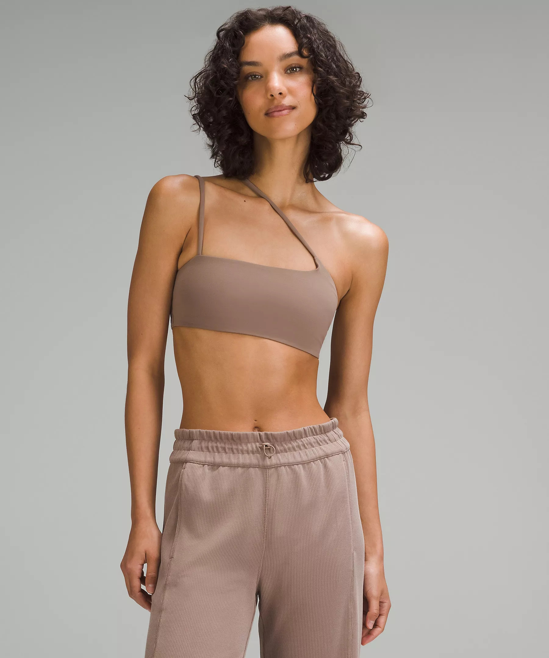 Nulu Strappy One-Shoulder Bra | Lululemon (US)