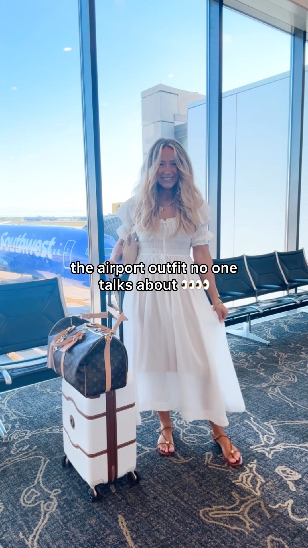 Affiliate links - I earn commission on purchases made through my links | summer airport travel outfit

#LTKTravel