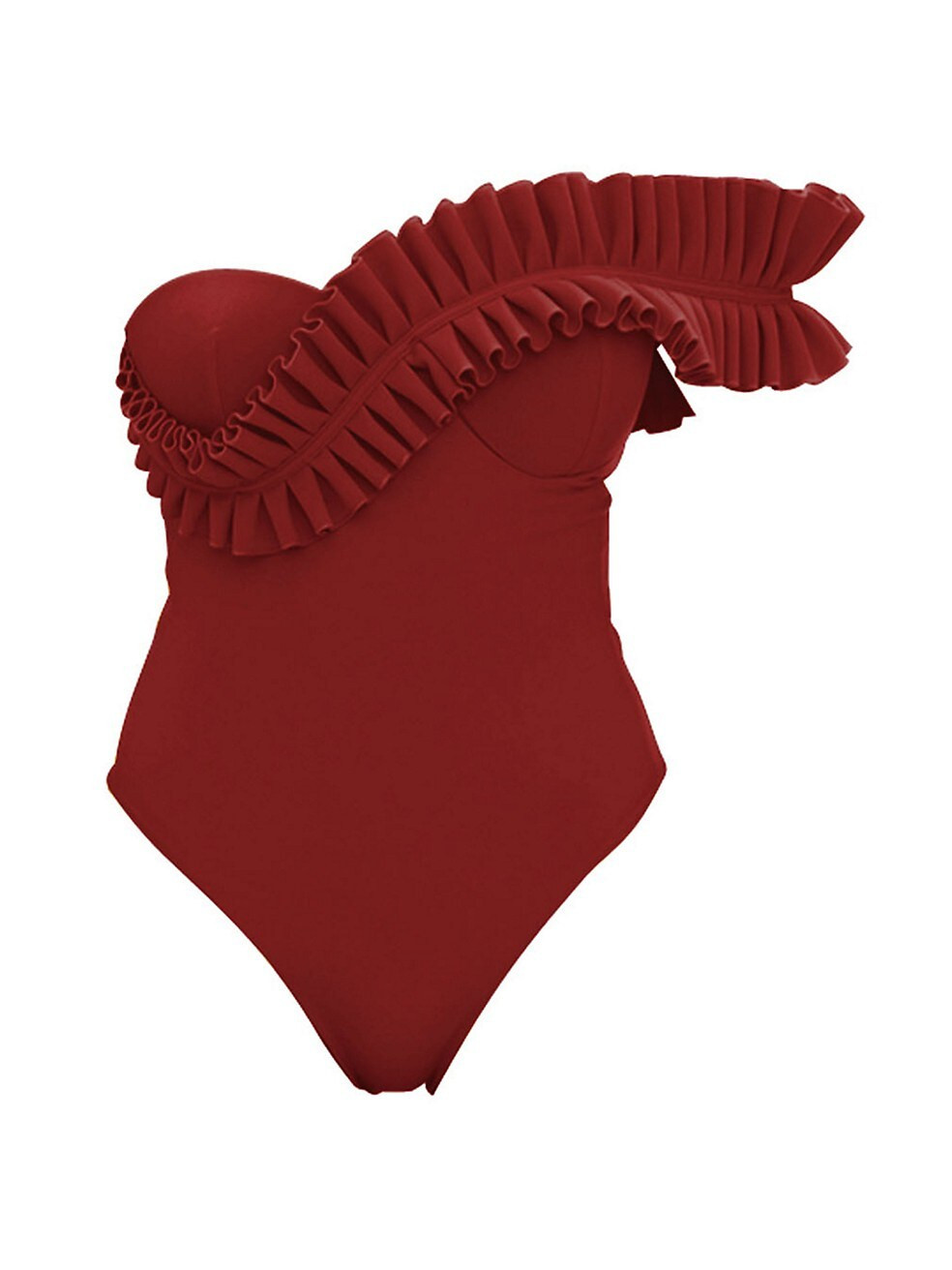 Andrea Iyamah NISI One-Piece Ruffle Swimsuit | Saks Fifth Avenue (CA)
