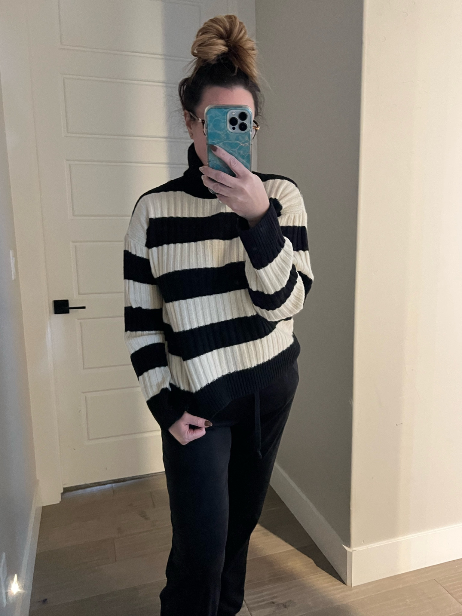 Cozy soft sweater for a work from home outfit idea. Professional top  

#LTKstyletip #LTKworkwear #LTKfindsunder50