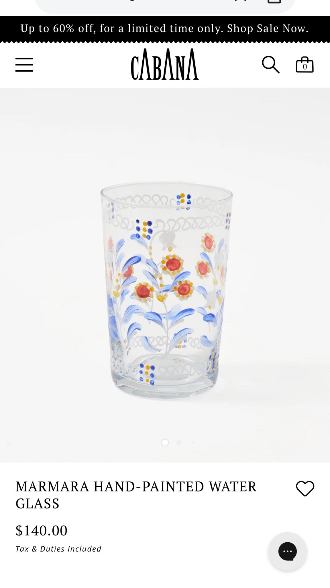 Insane for a water glass but pretty so sharing 

#LTKSeasonal #LTKHome