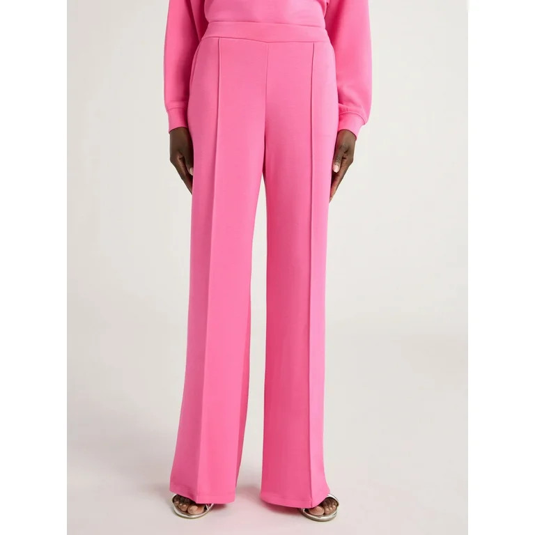 Scoop Women's and Women's Plus Ultimate ScubaKnit Trouser Pants, Sizes XS-4X | Walmart (US)