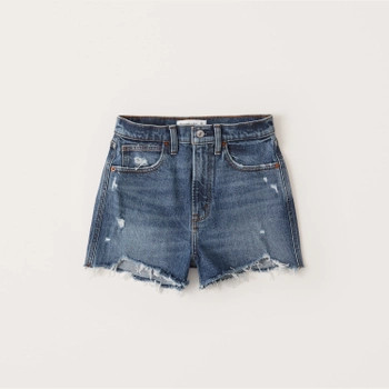 Ultra High Rise Mom Shorts | Abercrombie & Fitch (US)