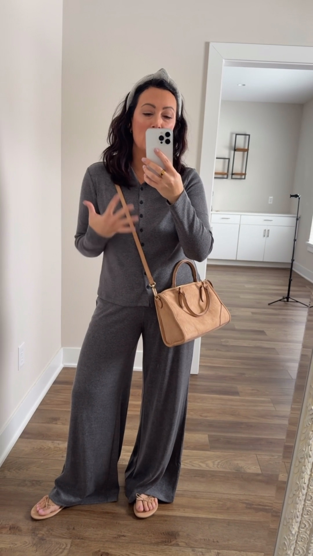 - Large top - I sized up one
- Medium pants on sale! 
- Sandalstrue to size


#LTKootd #LTKSaleAlert #LTKPetite