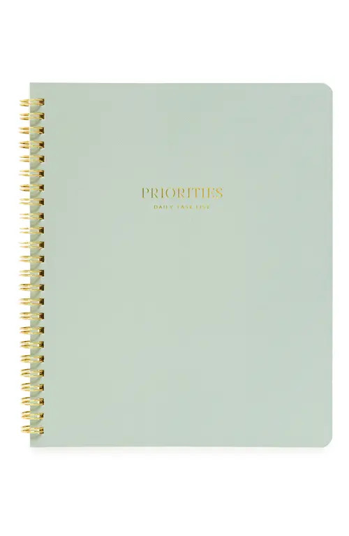 Sugar Paper Priorities Spiral Notebook in Green at Nordstrom | Nordstrom