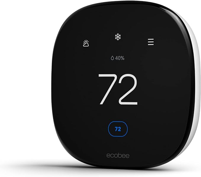 ecobee New Smart Thermostat Enhanced - Programmable Wifi Thermostat - Works with Siri, Alexa, Goo... | Amazon (US)