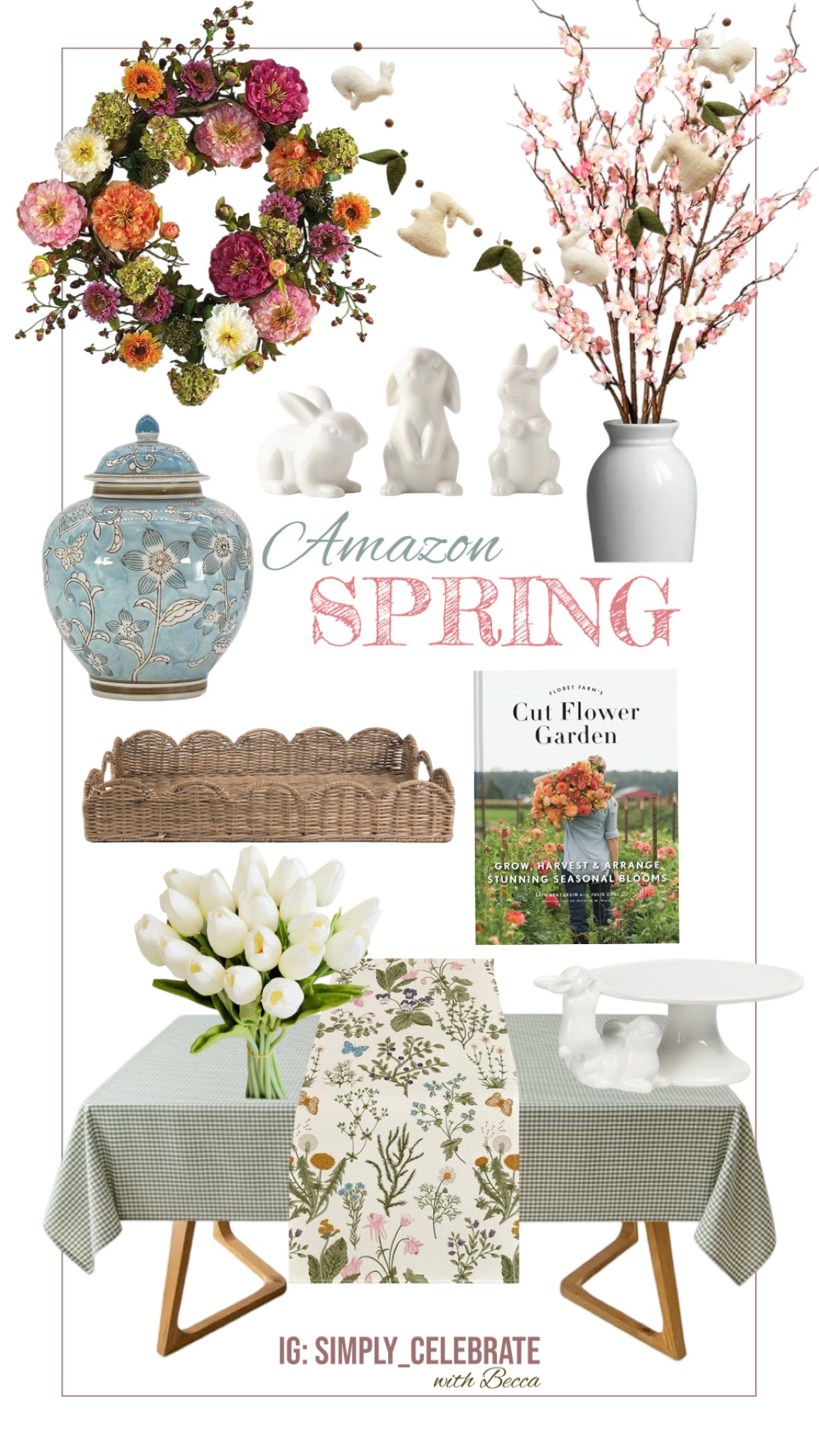 Everything I’m eyeballing on amazing for spring season! 😍 already have the tablecloth and have used it countless times 🤩 it’s subtle and perfect for layering + so many different events. 🌼 

#LTKparties #LTKhome #LTKSeasonal