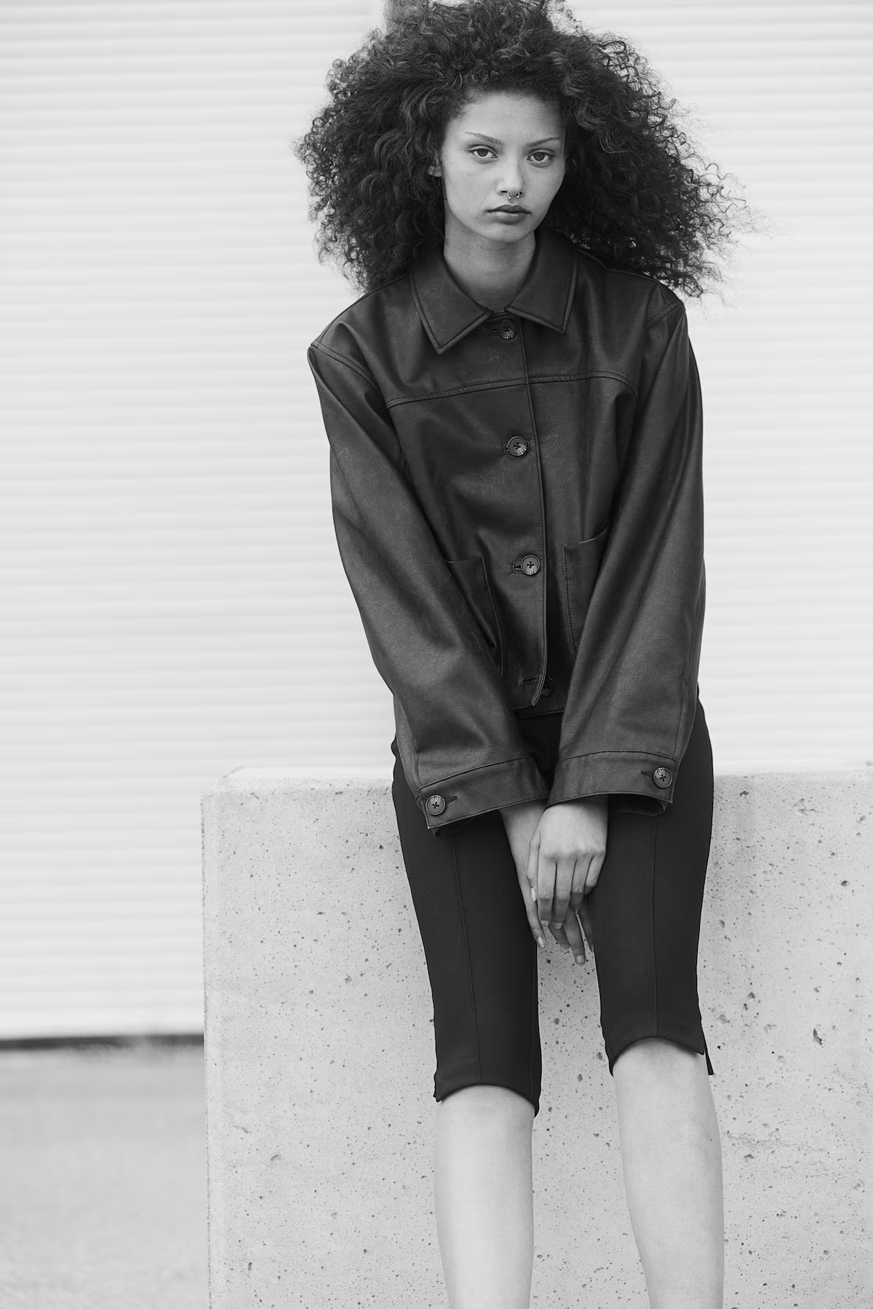 Collared jacket | H&M (UK, MY, IN, SG, PH, TW, HK)