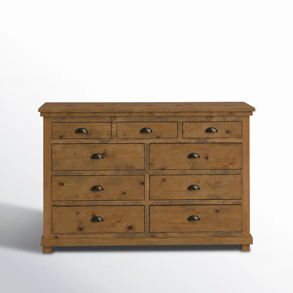 Wolferstorn 9 Drawer 64" W Dresser | Wayfair North America