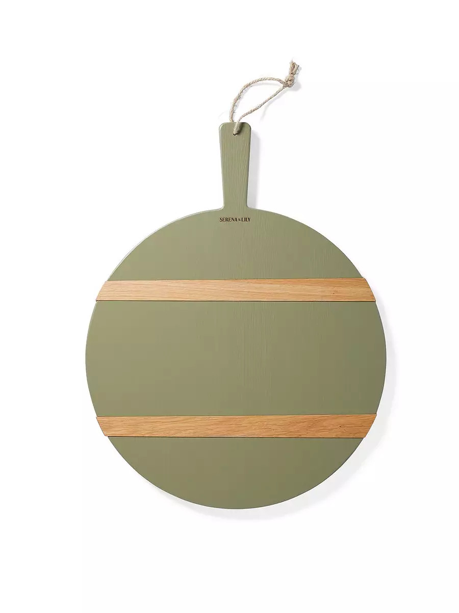 Woodbury Round Serving Board | Serena and Lily