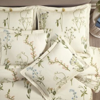 Everly Floral Linen Duvet Cover Bedding | Ballard Designs, Inc.