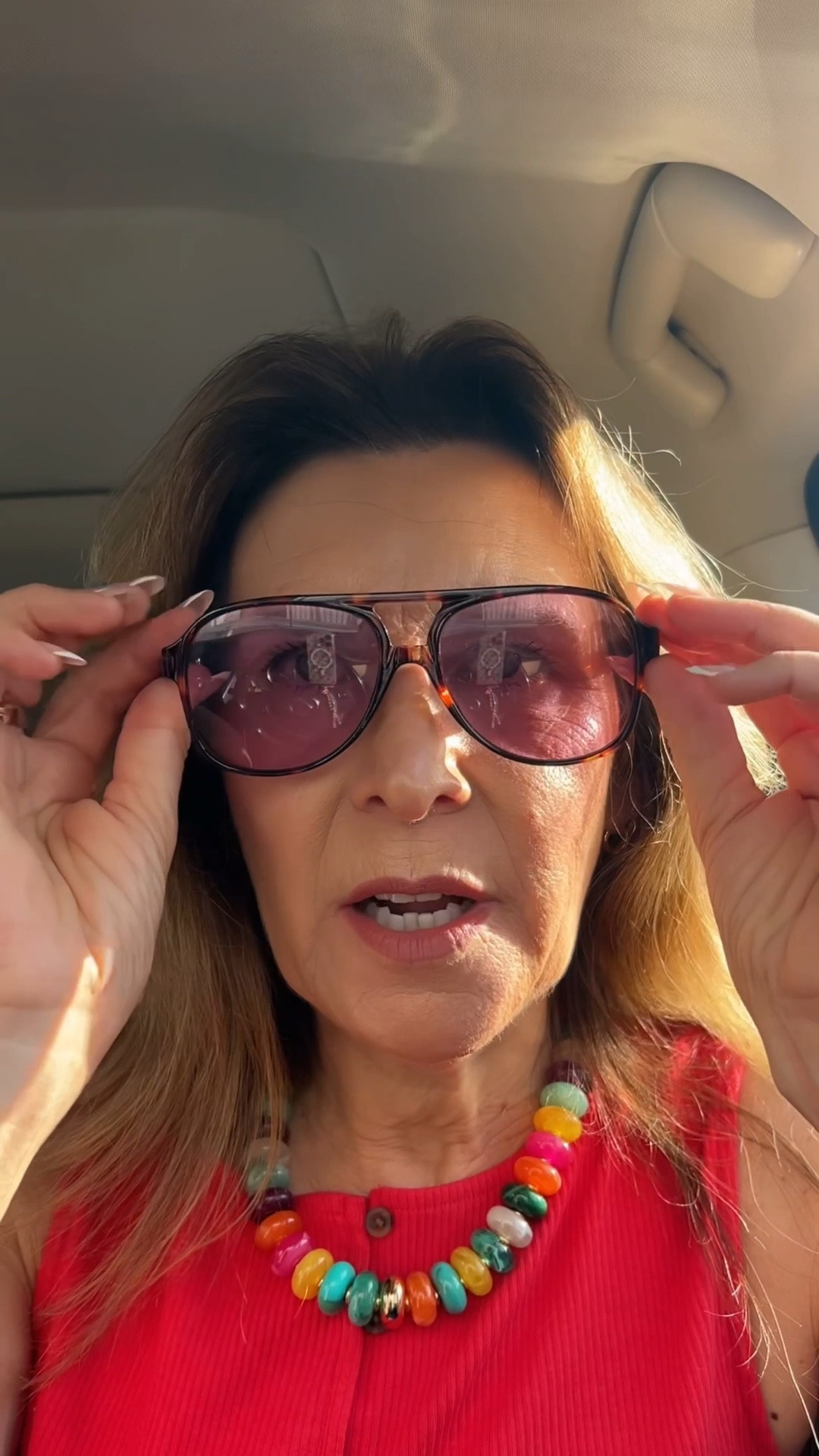 The most complemented sunglasses

#LTKOver40 #LTKstorytime