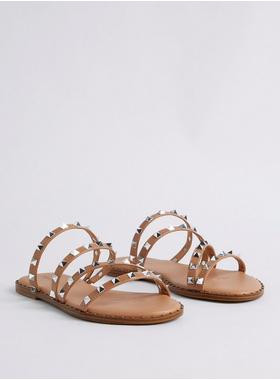 Studded Strap Sandal (WW) | Torrid (US & Canada)