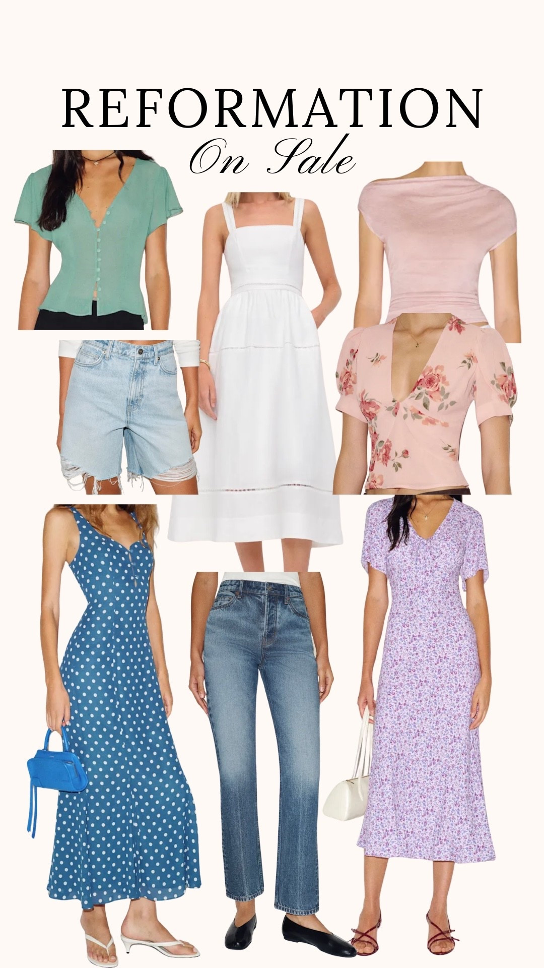 On sale from Reformation!

#LTKootd #LTKSeasonal #LTKSaleAlert