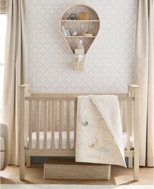 Sheep Patchwork Cable Heirloom Baby Blanket | Pottery Barn Kids