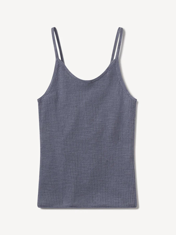 Coastal Linen Rib Camisole | Buck Mason