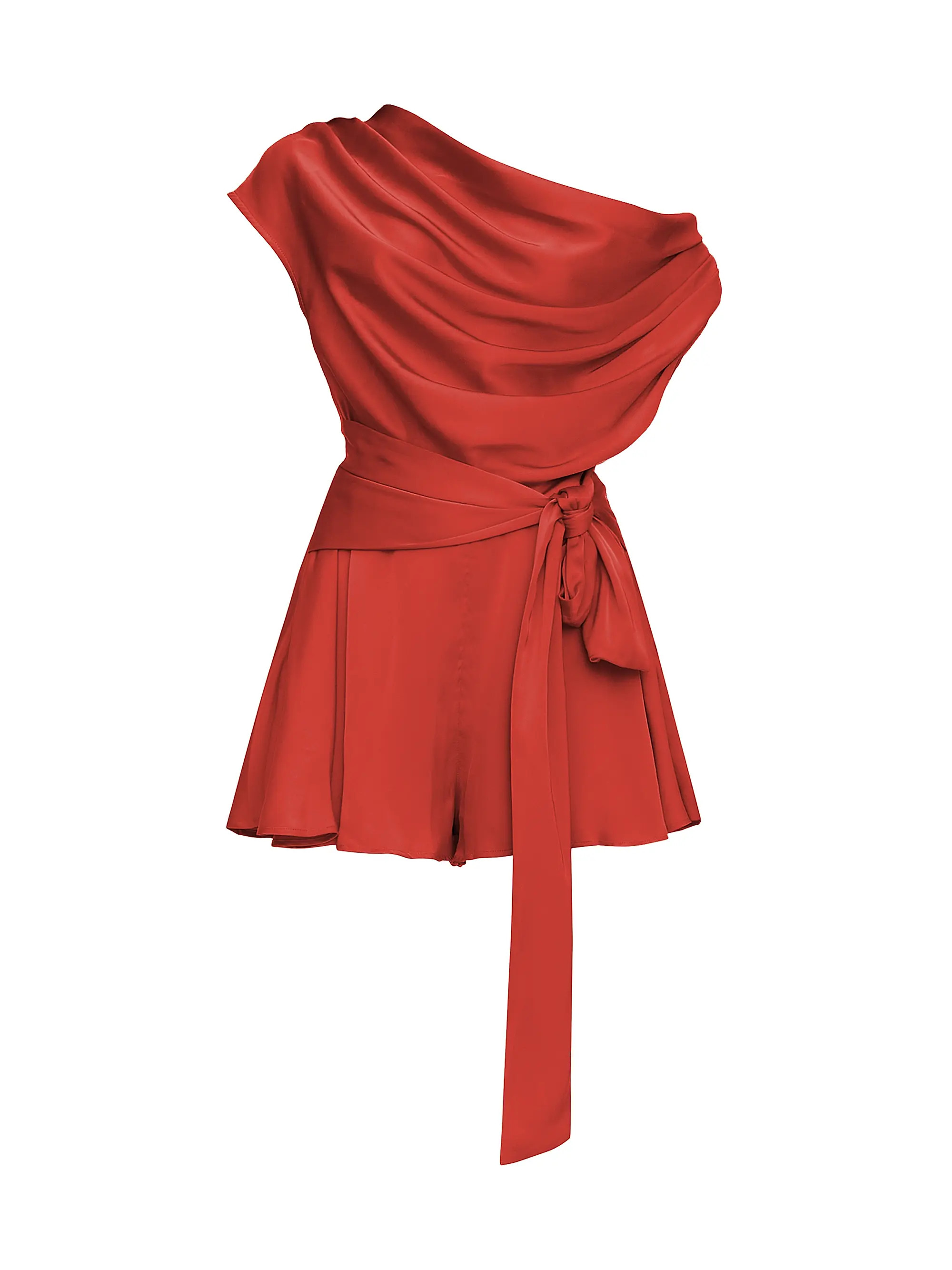 Edah Draped Off-The-Shoulder Romper | Saks Fifth Avenue