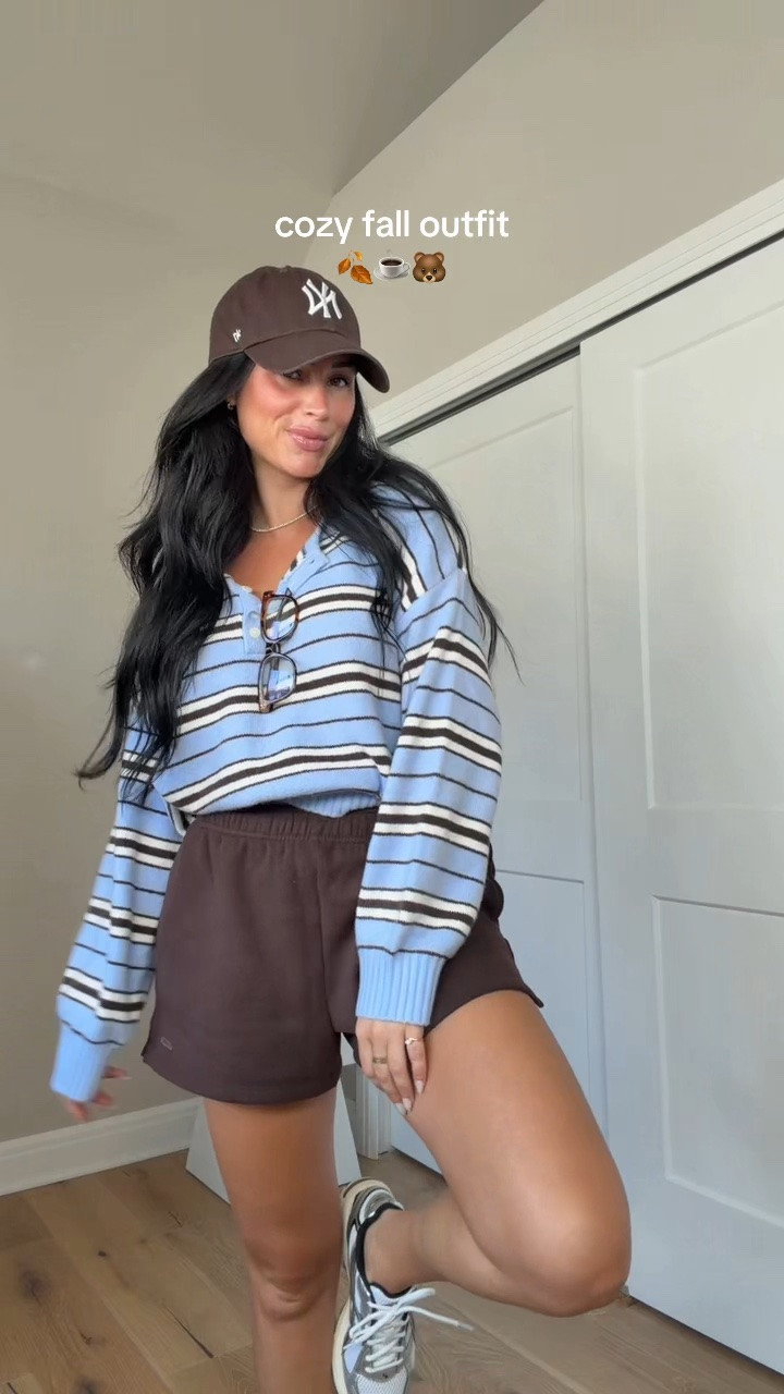 Here’s a cozy fall look you’re going to be absolutely obsessed with! 🍂🤎 I’ll have all the outfit details linked over on my LTK! ✨

My sizing: 5’7”, 145 lbs, 32DD. I’m wearing a size small sweater and size medium shorts.

#AbercrombieStyle #CozyFallOutfit #FallFashion #SweaterWeather #aritziasweats Abercrombie sale, cozy fall outfit, fall sweater, sweater outfit, casual fall look, neutral outfit, comfy chic, transitional fall outfit, Abercrombie sweater, lounge shorts, fall wardrobe, sale finds @Aritzia  @abercrombie