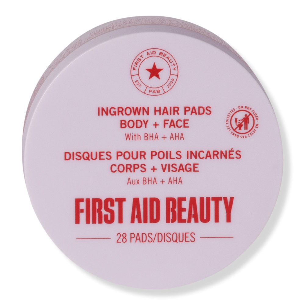 First Aid Beauty Ingrown Hair Pads with BHA + AHA - 28 ct | Ulta
