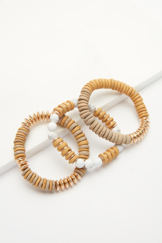 EVEREVE Stella Wood Bracelet Pack | EVEREVE | Evereve