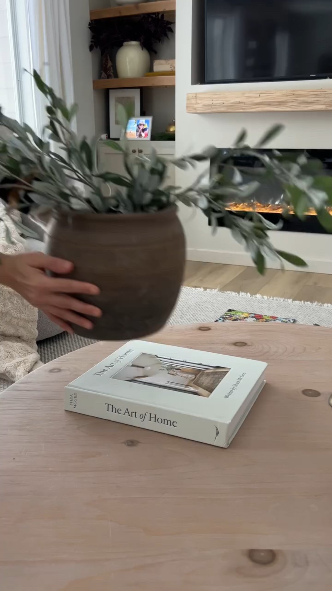 Coffee table refresh ✨ can’t go wrong with Olive branch stems, these ones are super affordable from Amazon ✨ 

#LTKFindsUnder50 #LTKFindsUnder100 #LTKHome