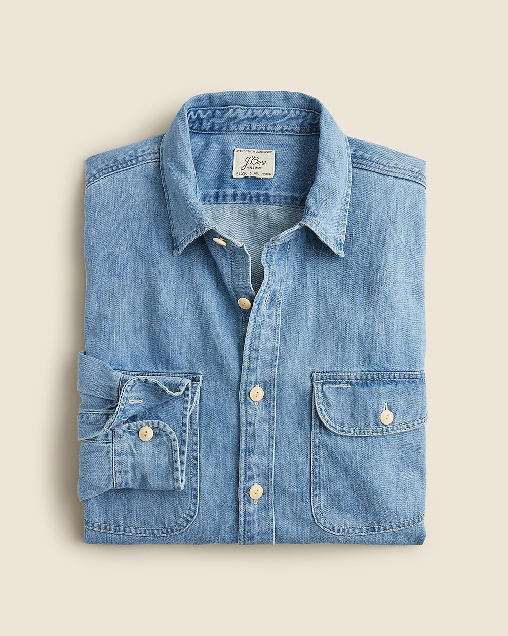 Midweight denim workshirt | J. Crew US