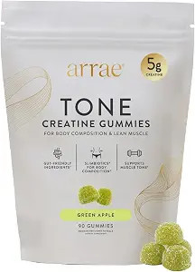Arrae Tone Gummies – Creatine Monohydrate 5g for Women – Support Lean Muscle, Strength & Reco... | Amazon (US)