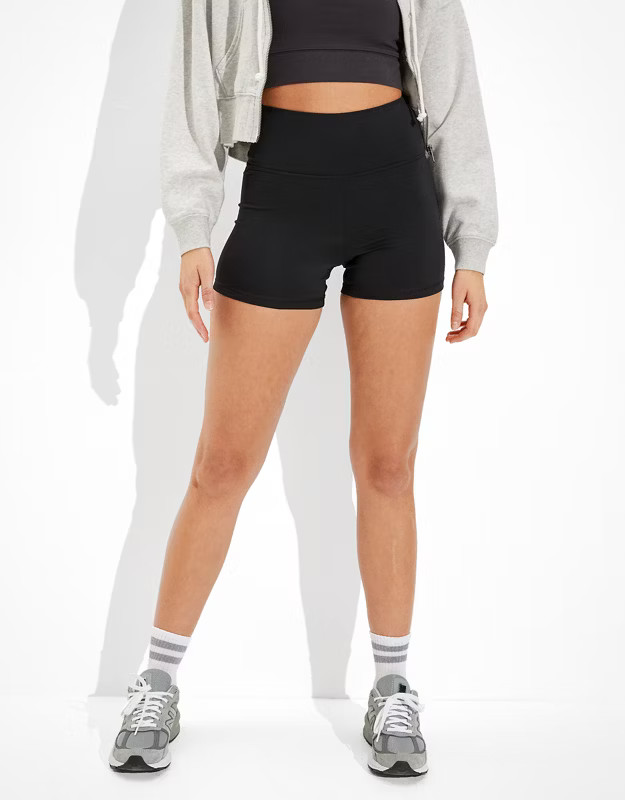 AE Everything Super High-Waisted 4" Bike Short | American Eagle Outfitters (US & CA)
