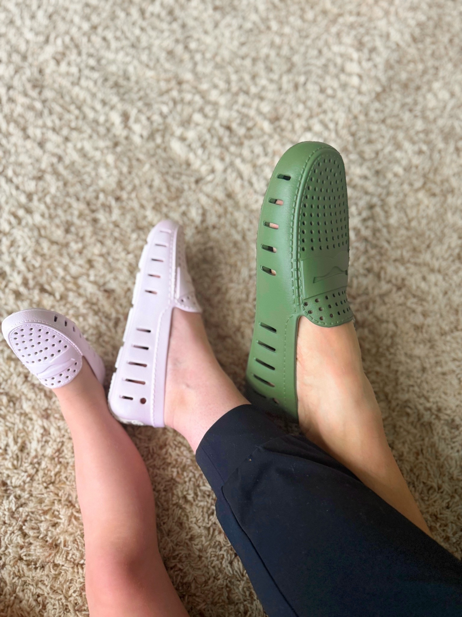 Happy feet & ready for warmer days! 

Lately, it’s been all about easy, grab-and-go pieces that can keep up with us and the little ladies. These cutie little water shoes by @floafers will definitely be the staple of Summer FOR THE WHOLE FAM. Lightweight, effortless, and made for the real-life moments that don’t slow down. From yard work, to the pool, to chasing babies, they’re the perfect everything shoe! And Jack approved 🐾
@Floafers #floafers #ad

#LTKootd #LTKMothersDay #LTKmomlife