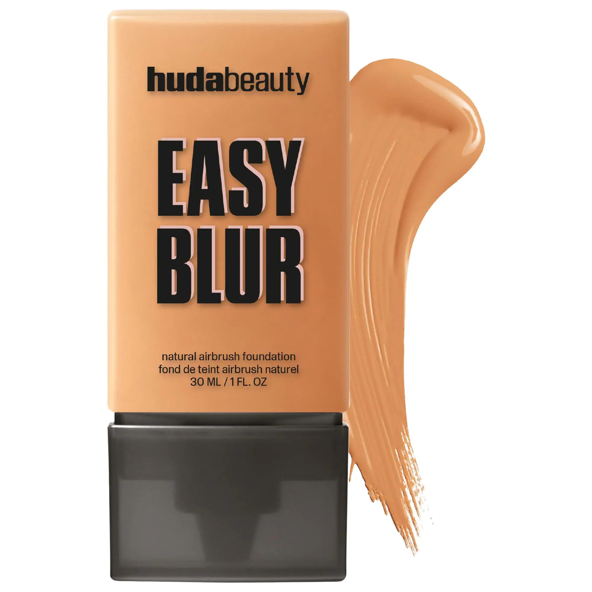 HUDA BEAUTY Easy Blur Natural Airbrush Foundation with Niacinamide Pistachio Cream 425N 1 oz / 30 mL | Sephora (US)