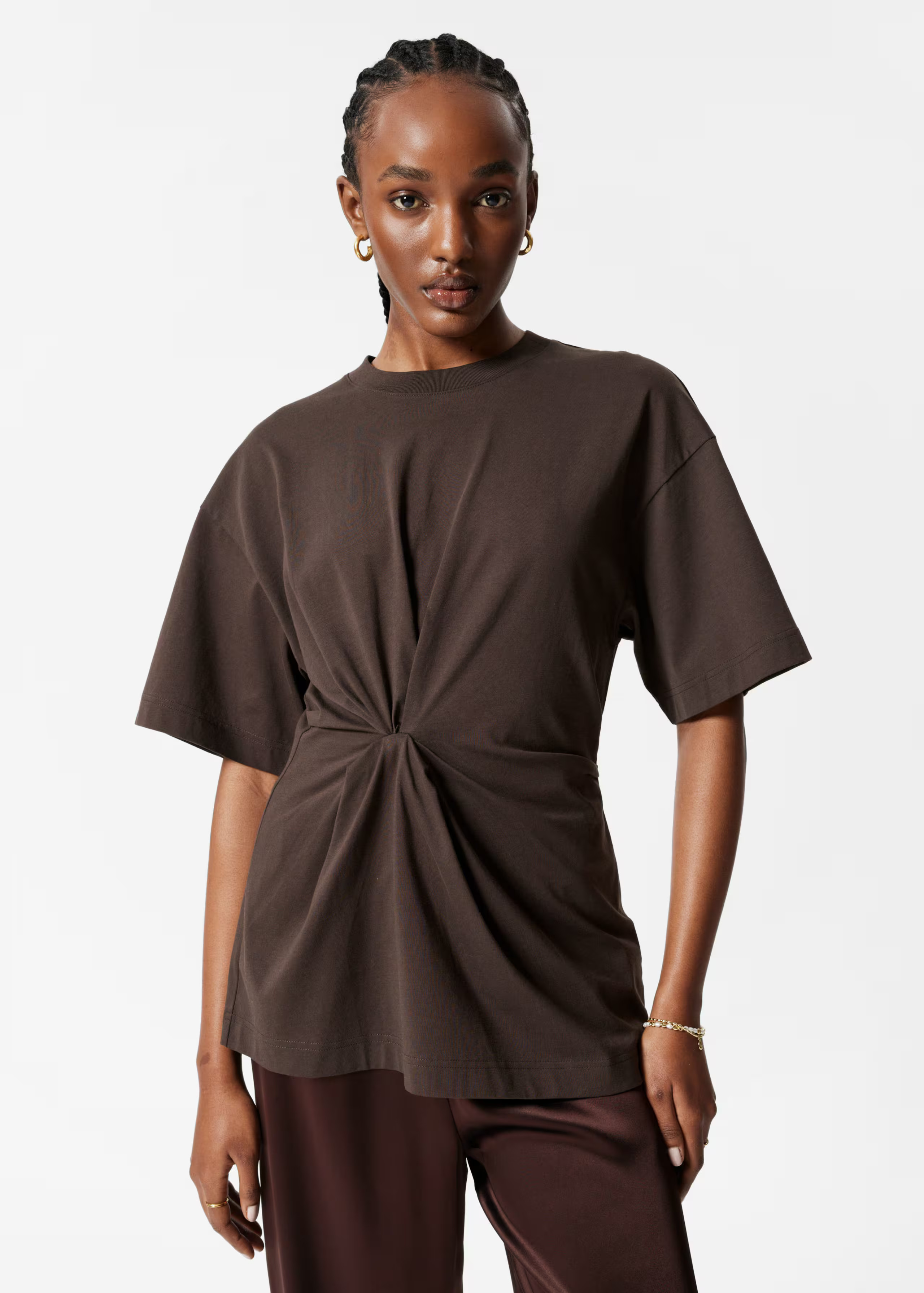 Knot-Detail T-Shirt | & Other Stories UK