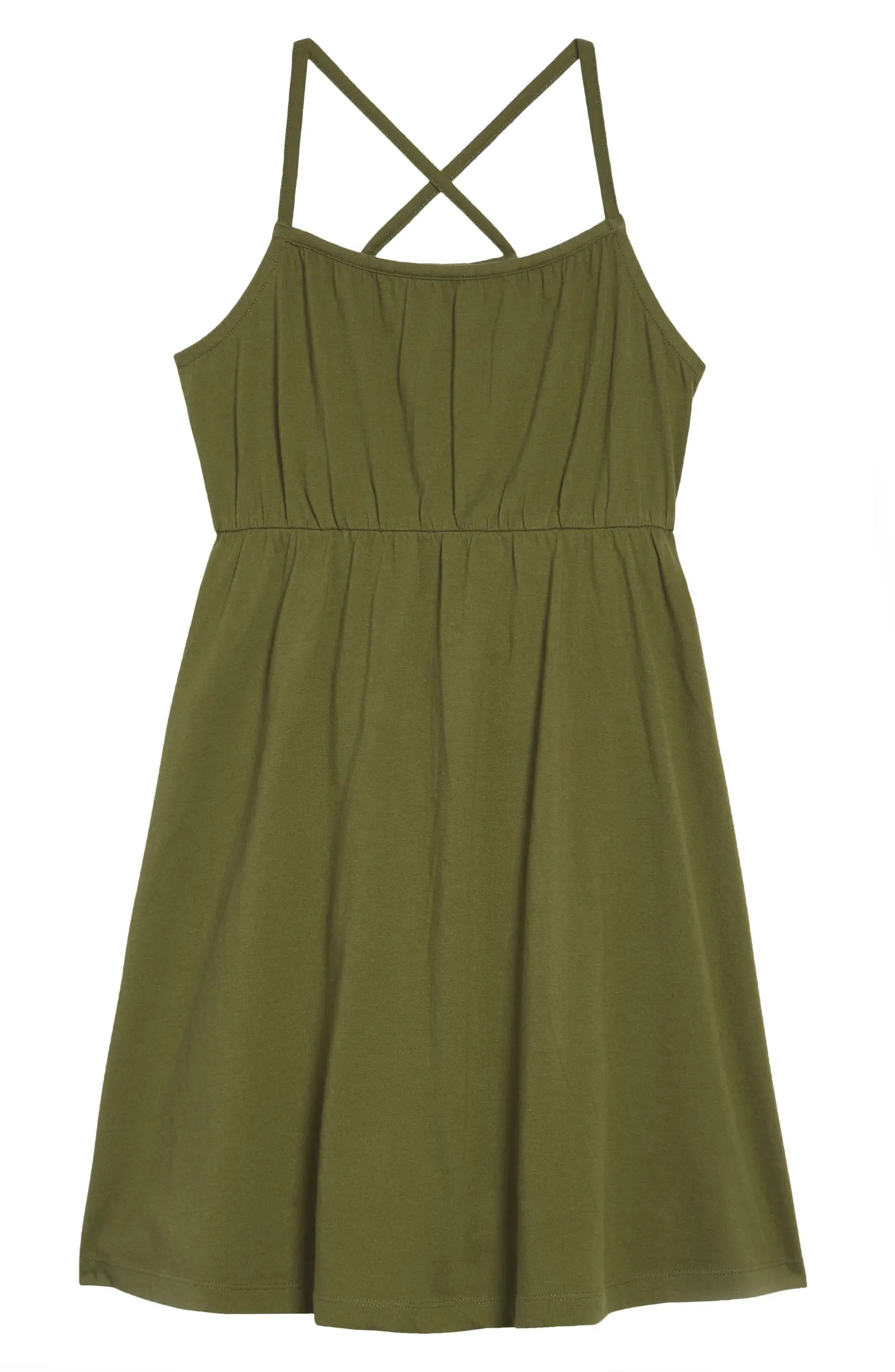 MELROSE AND MARKET Polka Dot Spaghetti Strap Dress | Nordstromrack | Nordstrom Rack