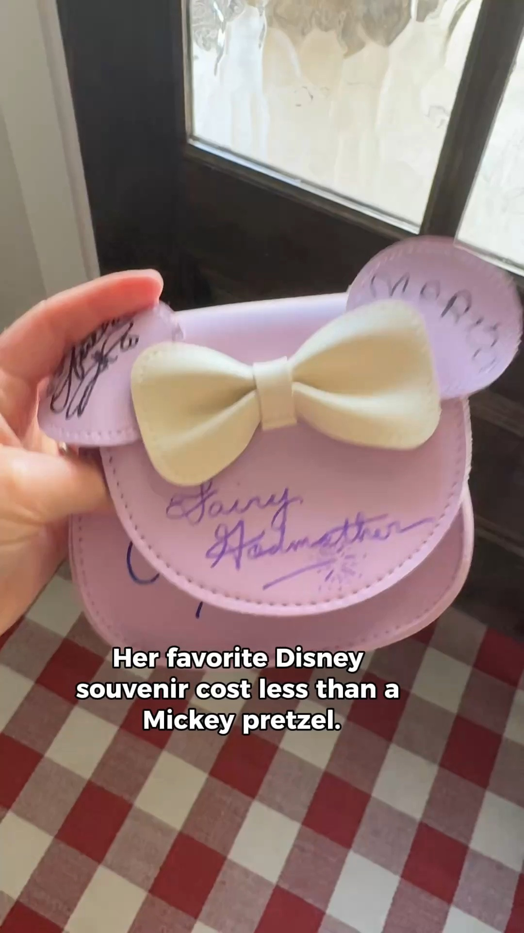 Her favorite Disney souvenir ended up costing less than a Mickey pretzel. 🥨✨

Instead of an autograph book, we brought a small Minnie purse for the princesses to sign, and it became one of the sweetest keepsakes from our trip. Now she still carries it around filled with signatures!

Linking the purse and some of our favorite princess dresses we brought with us.

#disneywithkids
#disneyworldtips
#disneymom
#momtravel
#disneypacking


#LTKKids #LTKTravel #LTKmomlife
