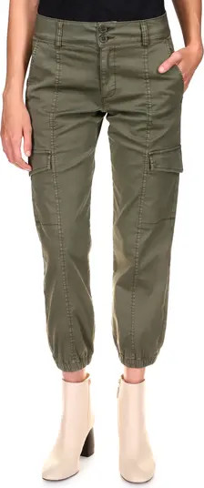 Rebel Crop Stretch Cotton Cargo Pants | Nordstrom