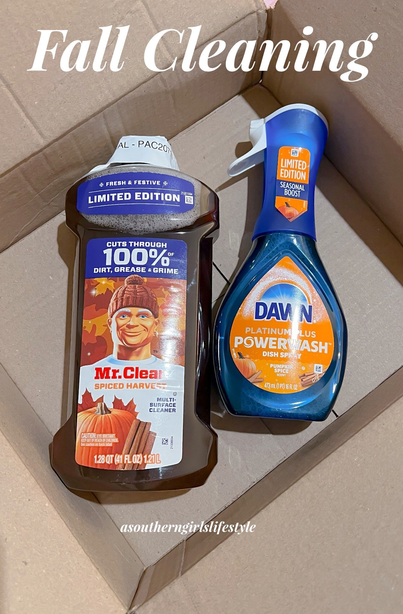 Fall Cleaning - These smell ah-mazing!!!! Opened them as soon as they arrived! 

🍂Dawn Powerwash Dish Soap in Pumpkin Spice
🍂Mr Clean All Purpose Cleaner in Spice Harvest

Fall Home. Fall Decor  

#LTKFindsUnder50 #LTKSeasonal #LTKHome