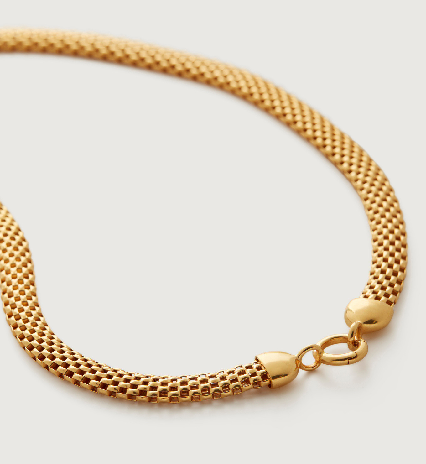 Heirloom Woven Chain Necklace 46cm/18' | Monica Vinader (Global)
