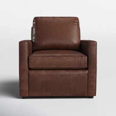 Savannah Leather Armchair | Wayfair North America