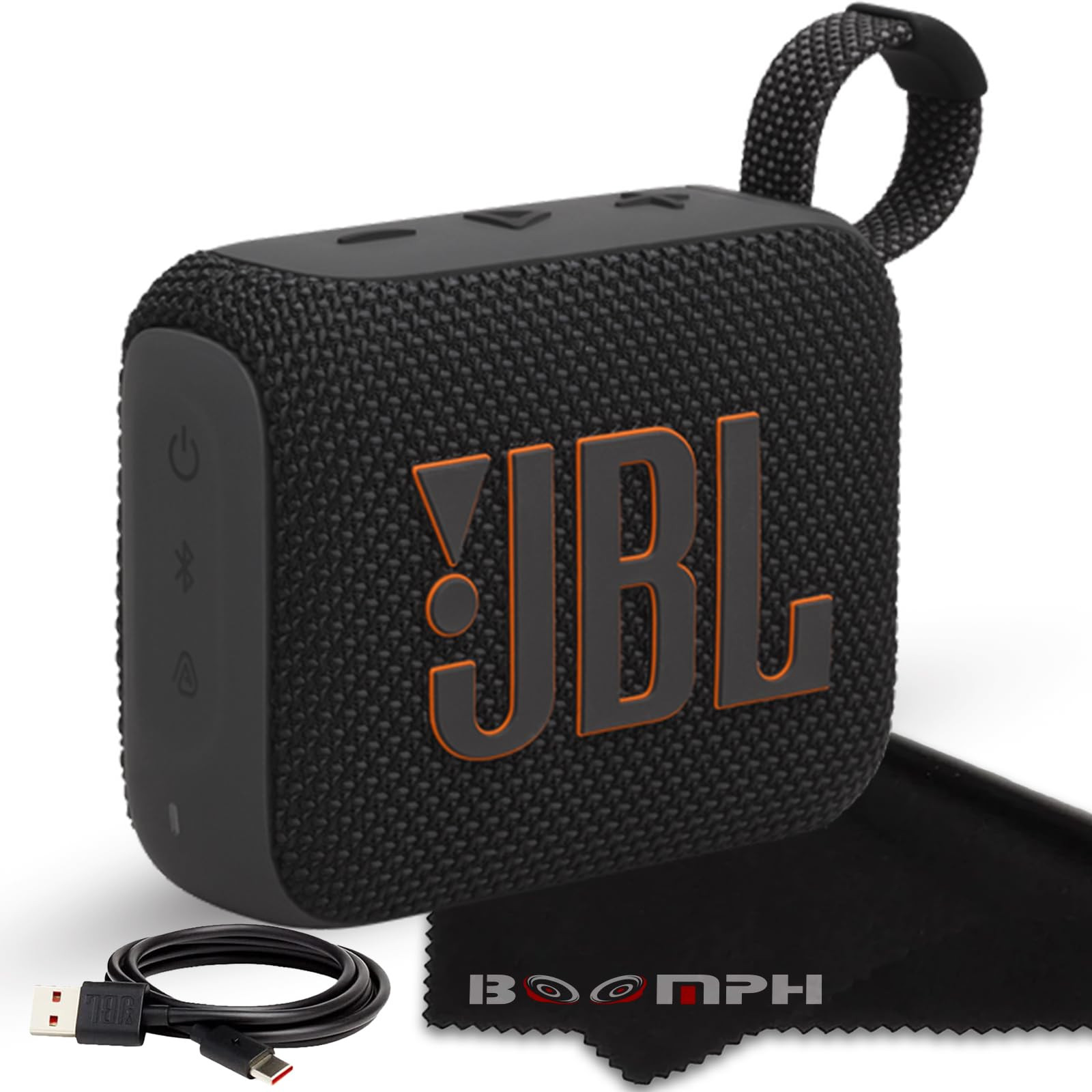 JBL Go 4 Portable Bluetooth Wireless Speaker, IP67 Waterproof and Dustproof Built-in Battery - Bl... | Amazon (US)