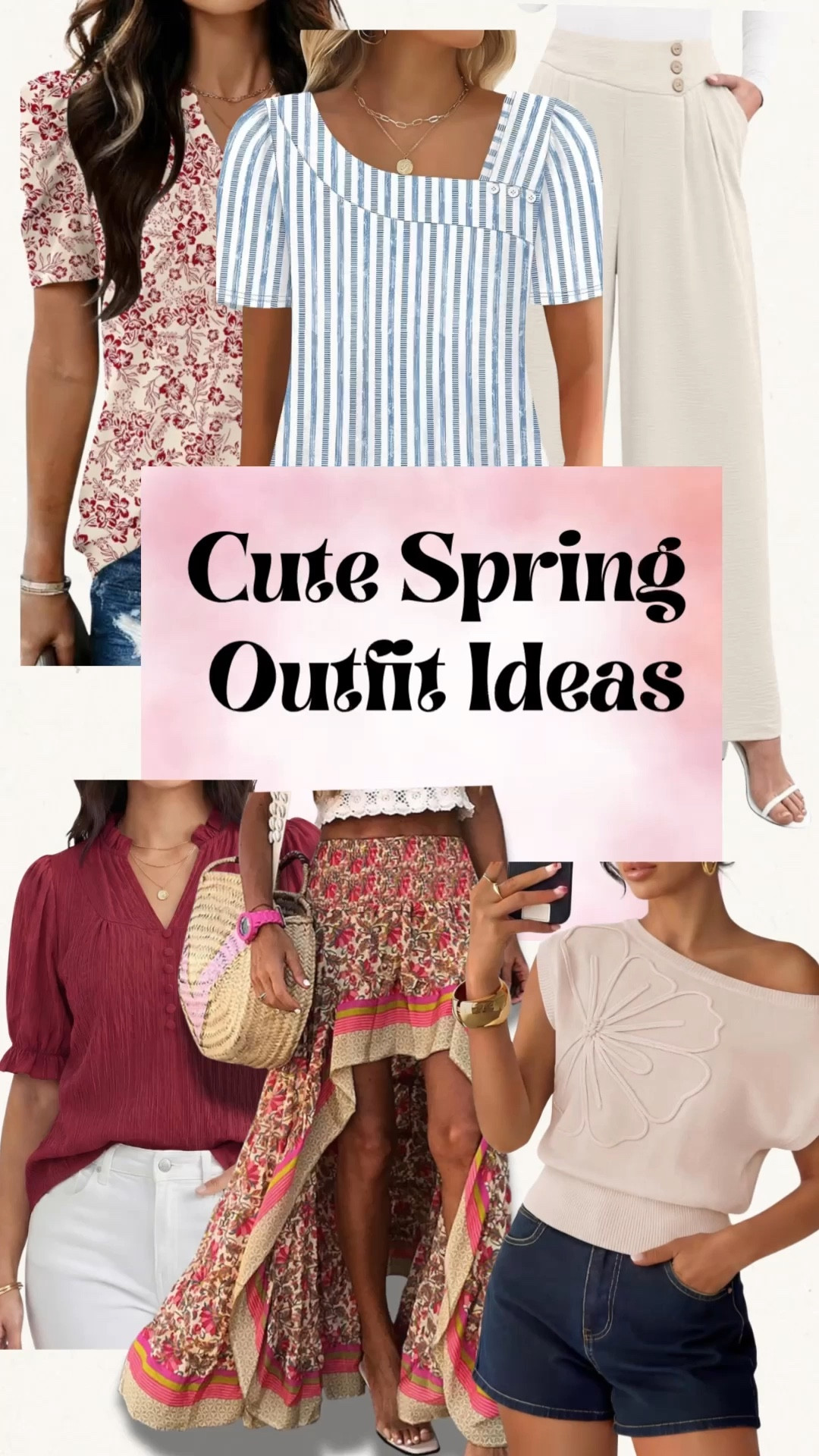 spring outfits
Cute Spring Outfit Ideas

Keywords: chic spring outfits, romantic spring dresses, matching set outfits, spring fashion trends, effortless spring style
Hashtags: #Fashion #SpringOutfitIdeas #ChicSpringStyle

#LTKootd #LTKSpringSale #LTKSeasonal