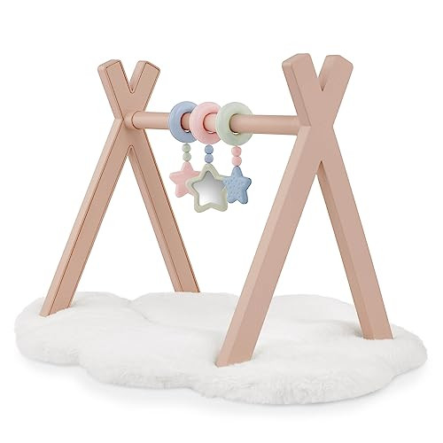 LullaBaby – Doll Play Gym – 3 Hanging Toys – 14-inch Baby Doll Accessories – Pretend Play... | Amazon (US)