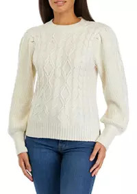 Women's Essential Cable Knit Sweater | Belk