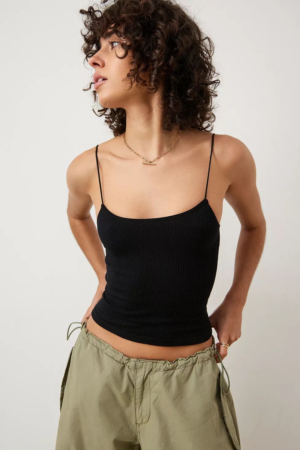 Out From Under Seamless Stretch Straight Neck Ballet Cami | Urban Outfitters (EU)